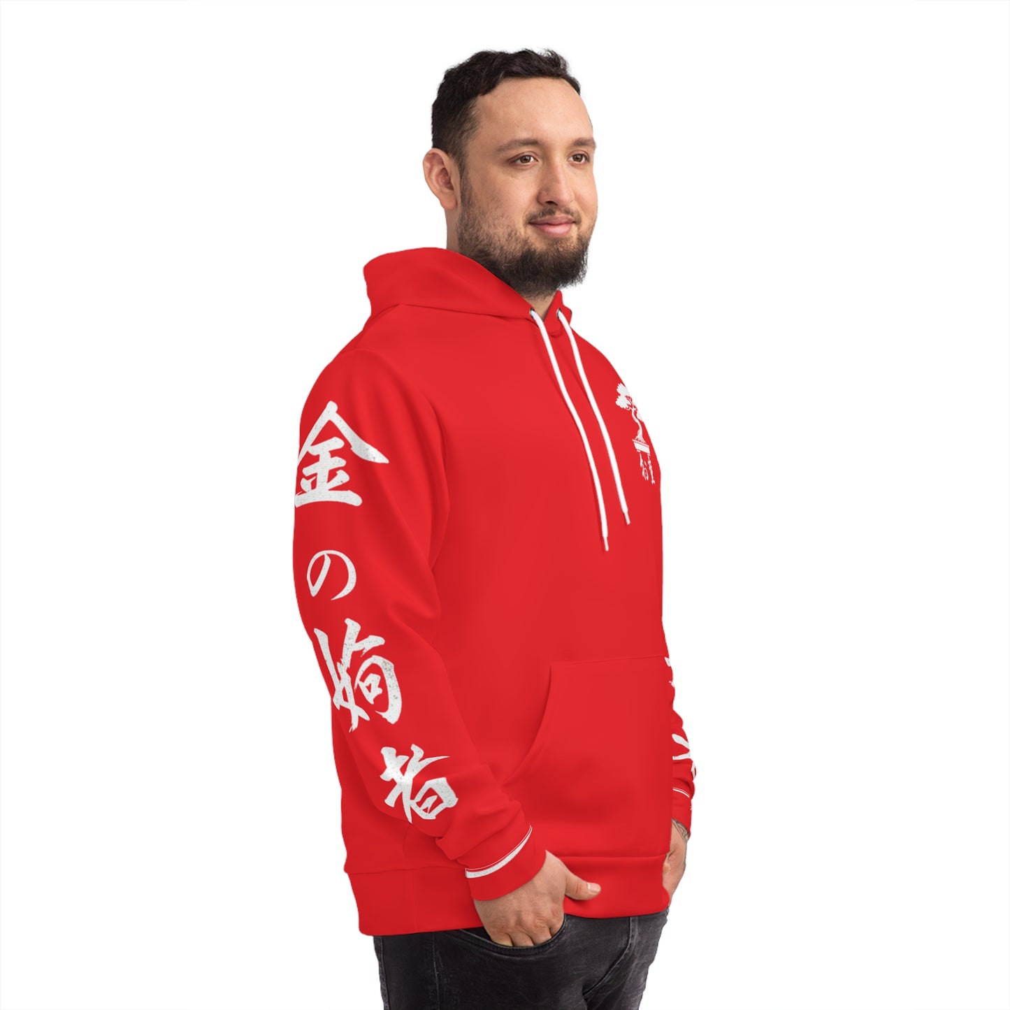 Fefe Red Japanese Streetwear Hoodie — FEFE Apparel Co. Tokyo Graphic