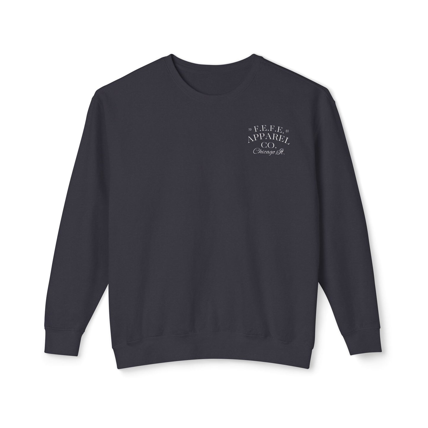 Apparel Co. Vintage Crewneck Sweatshirt — FEFE Chicago Logo