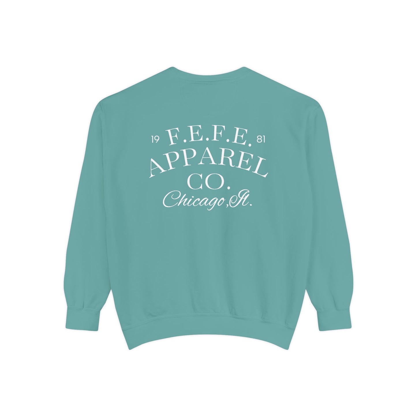 Fefe Classic Garment-Dyed Designer Sweatshirt