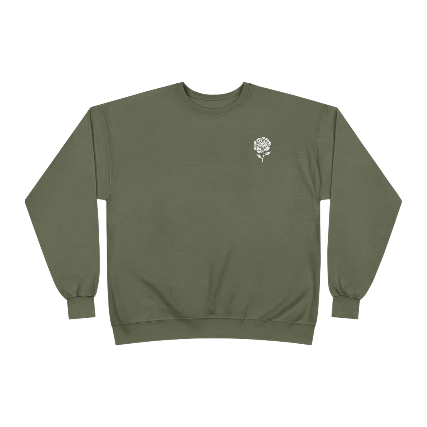 Fefe Rose Crest Crewneck Designer Sweatshirt — F.E.F.E. Apparel Co. Vintage Logo