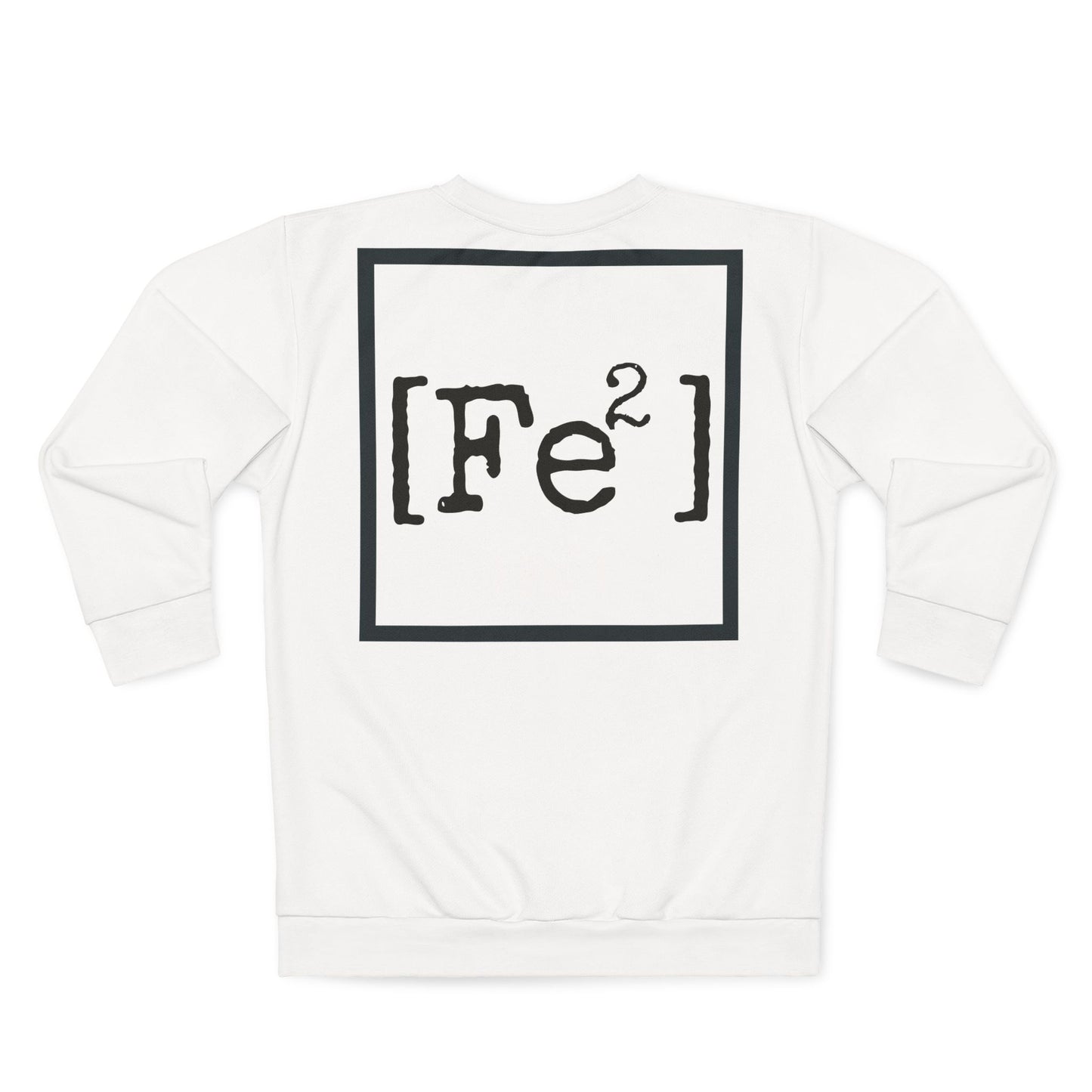 Fe Square Sweatshirt — Minimal Chemistry Graphic Crewneck