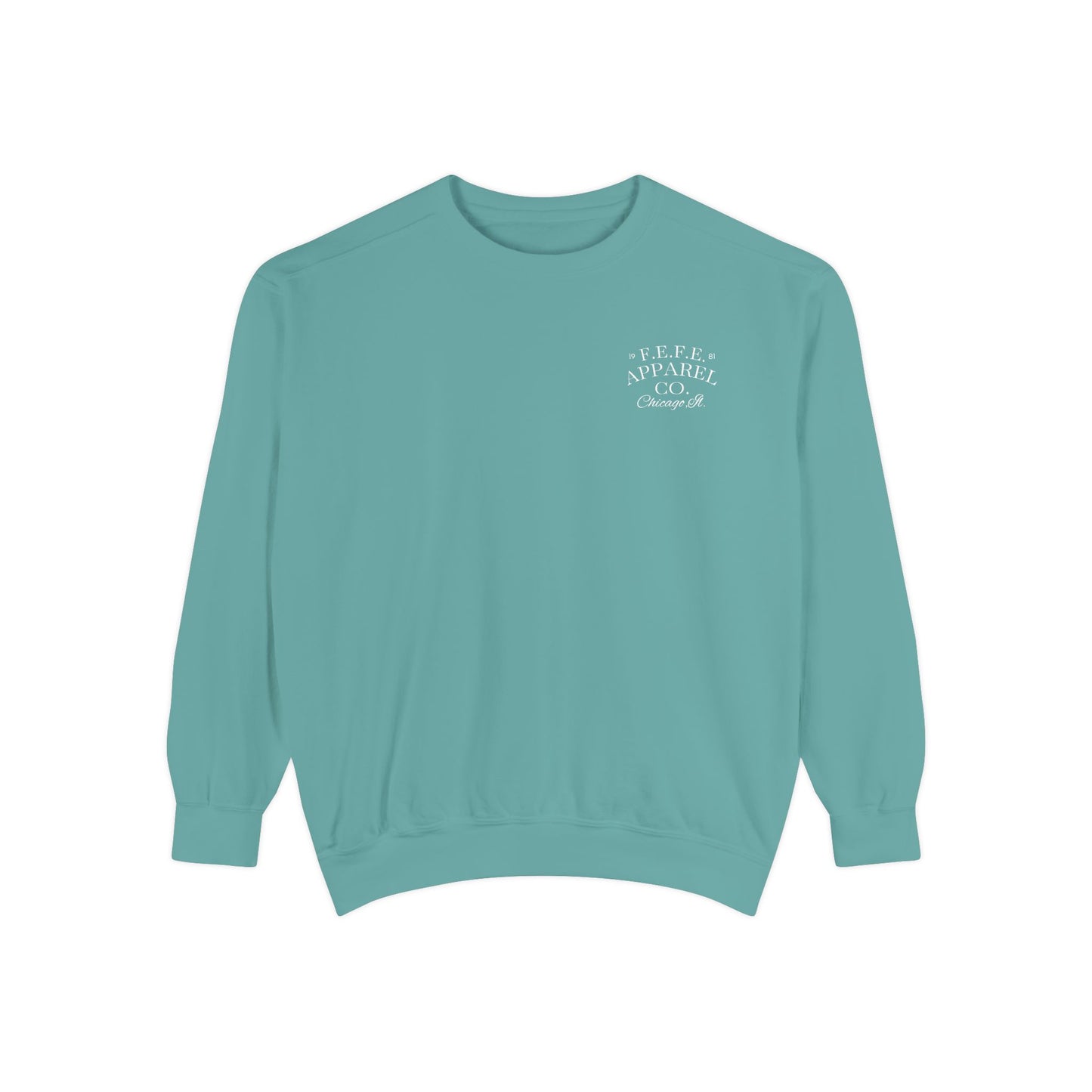 Fefe Classic Garment-Dyed  Designer Sweatshirt