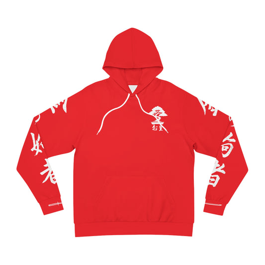 Fefe Red Japanese Streetwear Hoodie — FEFE Apparel Co. Tokyo Graphic