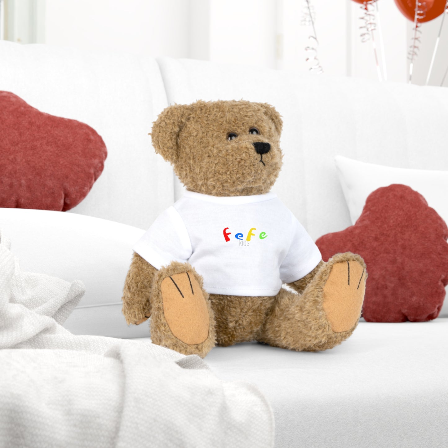 Fefe Limited Edition Plush Teddy Bear with T-Shirt
