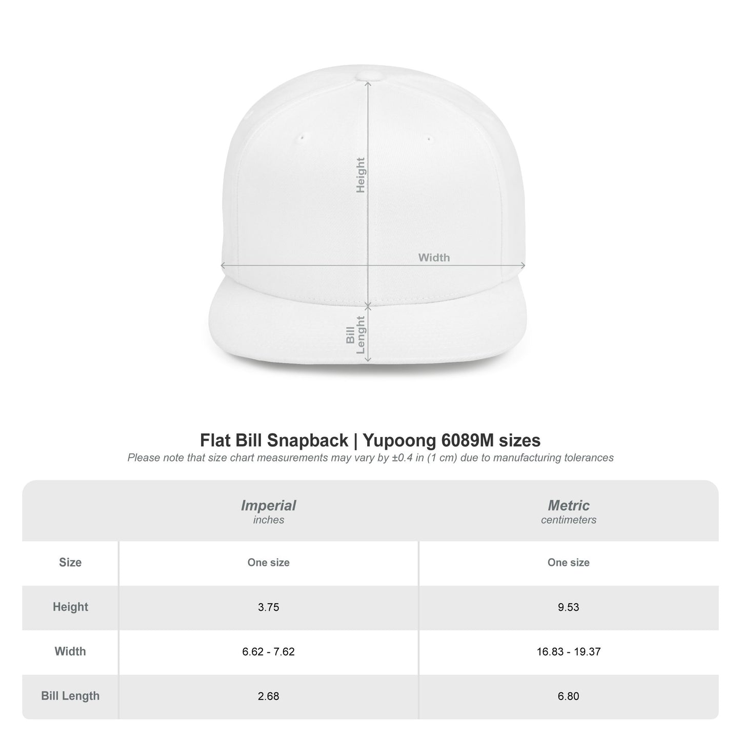 Fefe Flat Bill Snapback Hat — Fefe Black Geometric Logo Cap