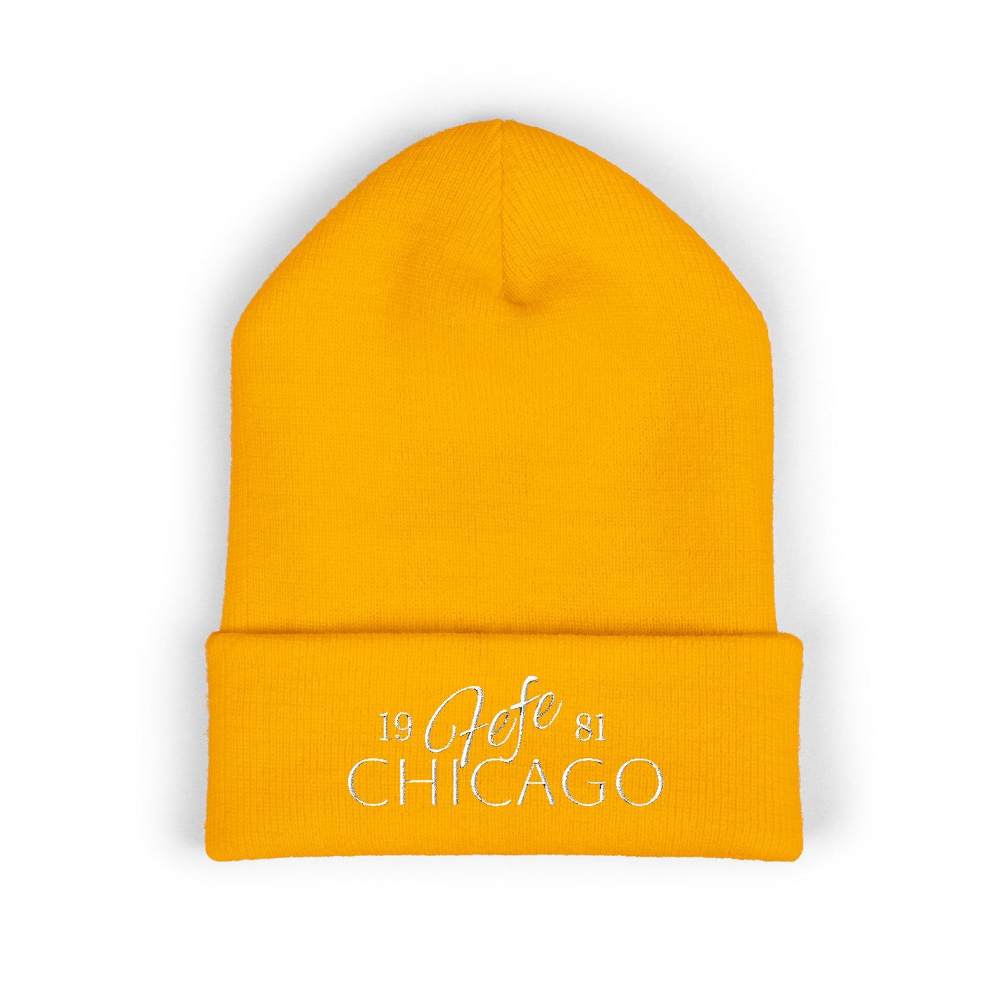 Classic Cuffed Beanie (Embroidery)