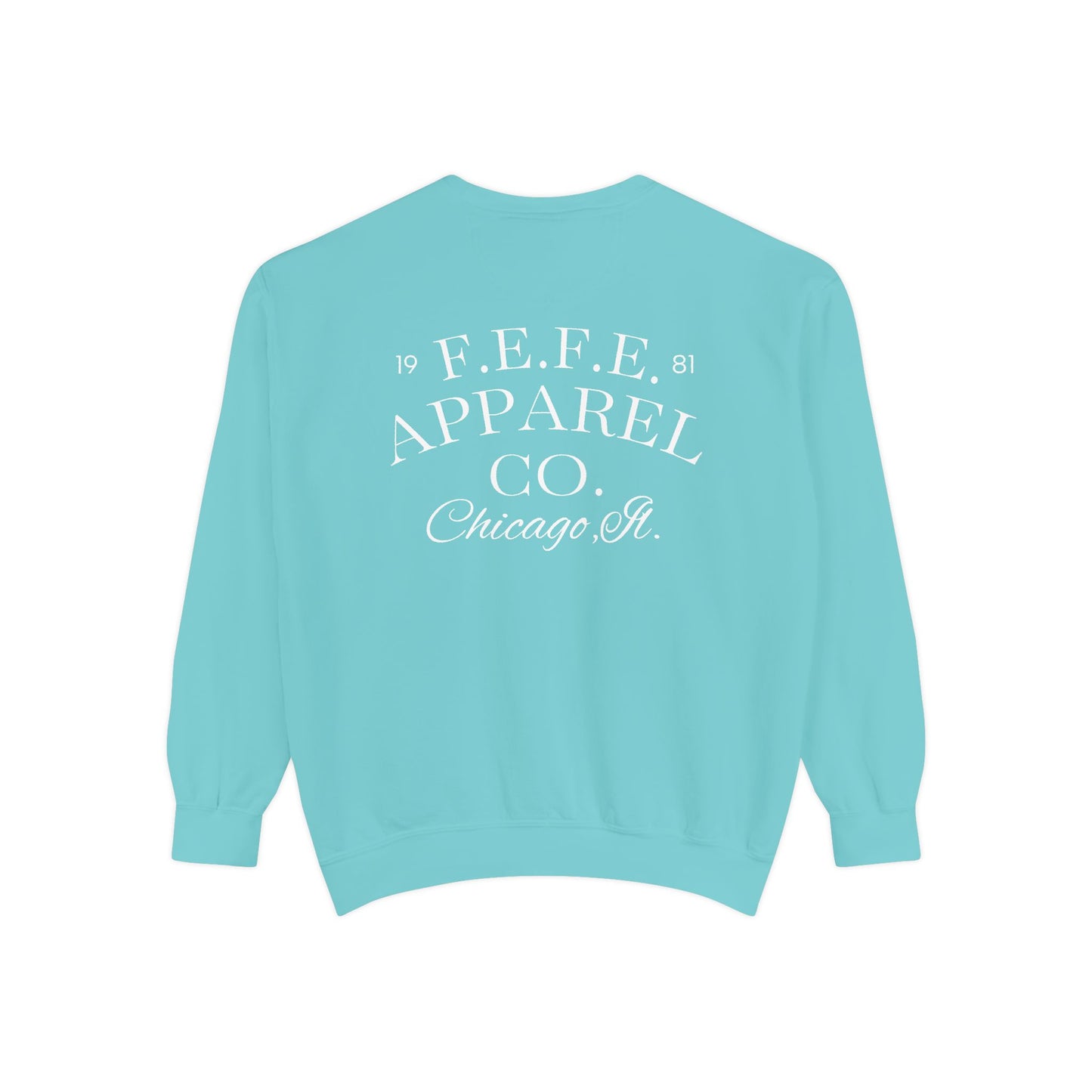 Fefe Classic Garment-Dyed  Designer Sweatshirt