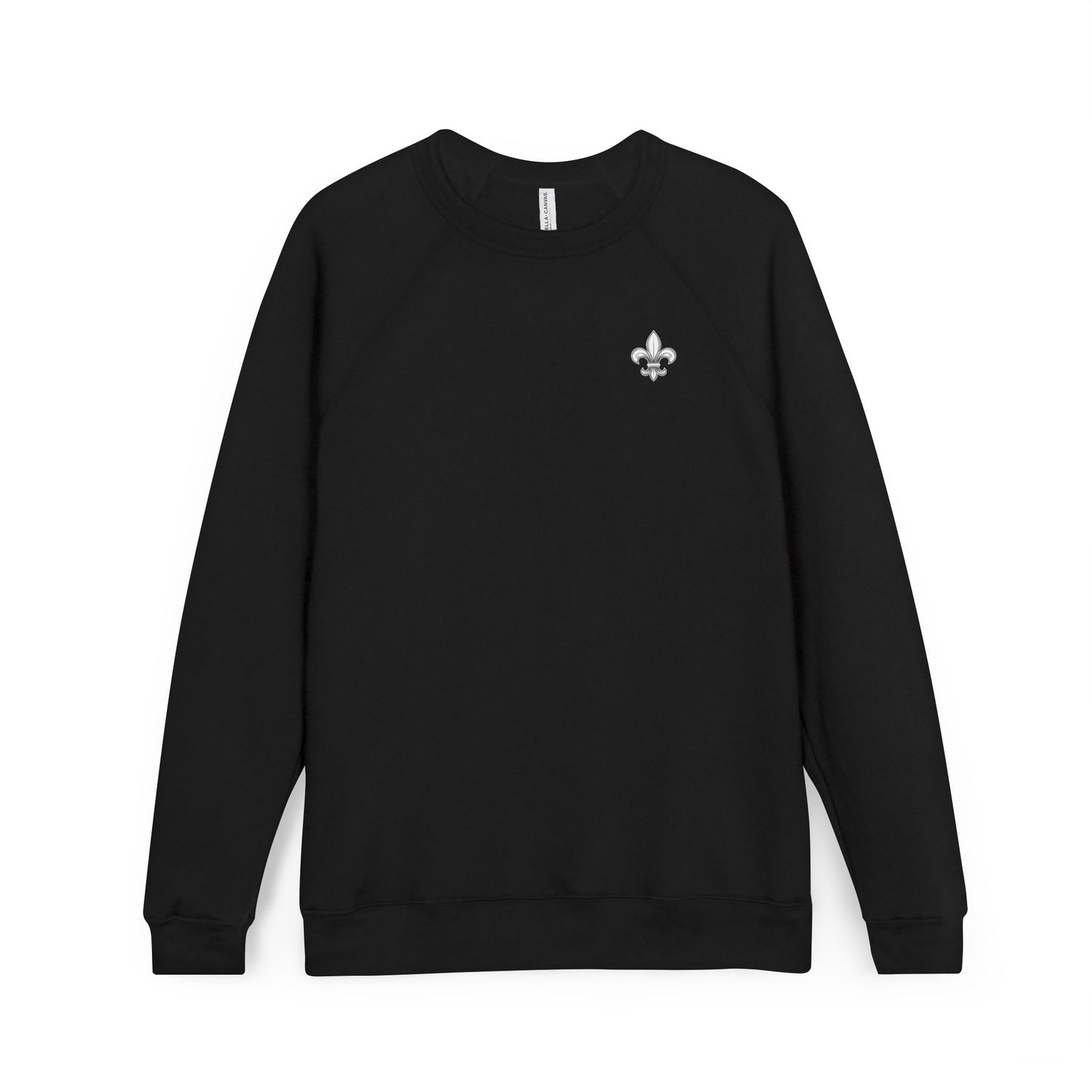 Fleur-de-Lis Raglan Sweatshirt — New Orleans Apparel Co. Crewneck
