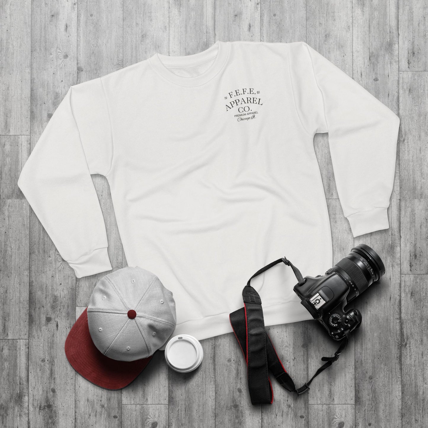 Apparel Co. Crewneck Sweatshirt — Vintage Chicago Logo