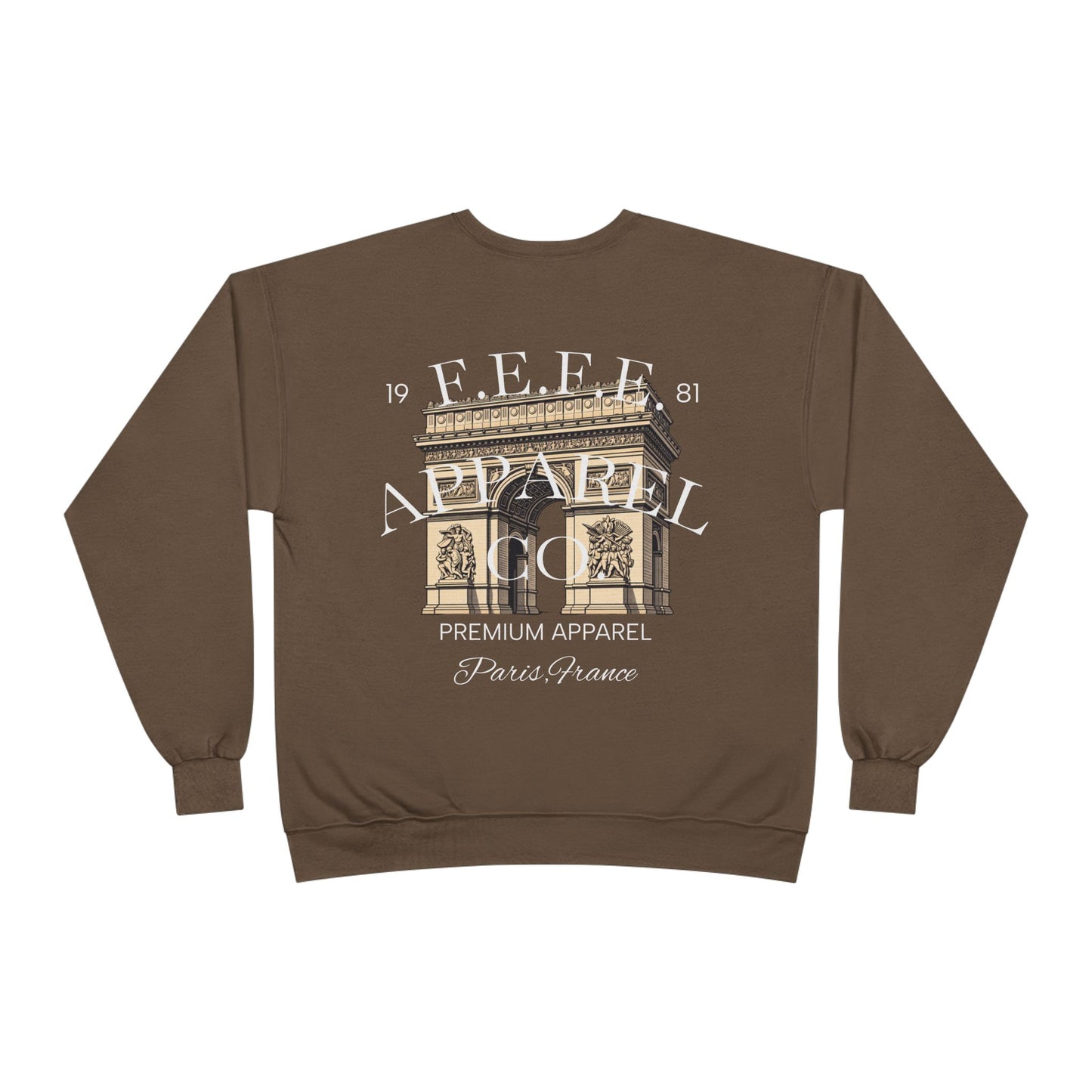 Fefe Paris Vintage Arc de Triomphe Designer Sweatshirt