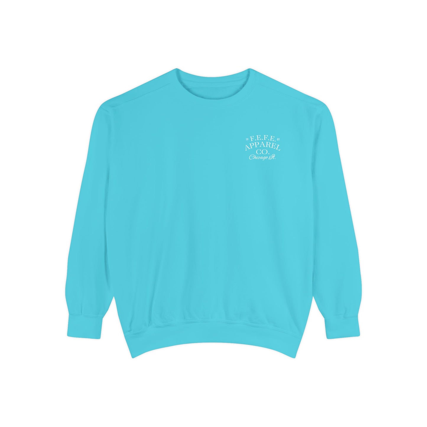 Fefe Classic Garment-Dyed  Designer Sweatshirt