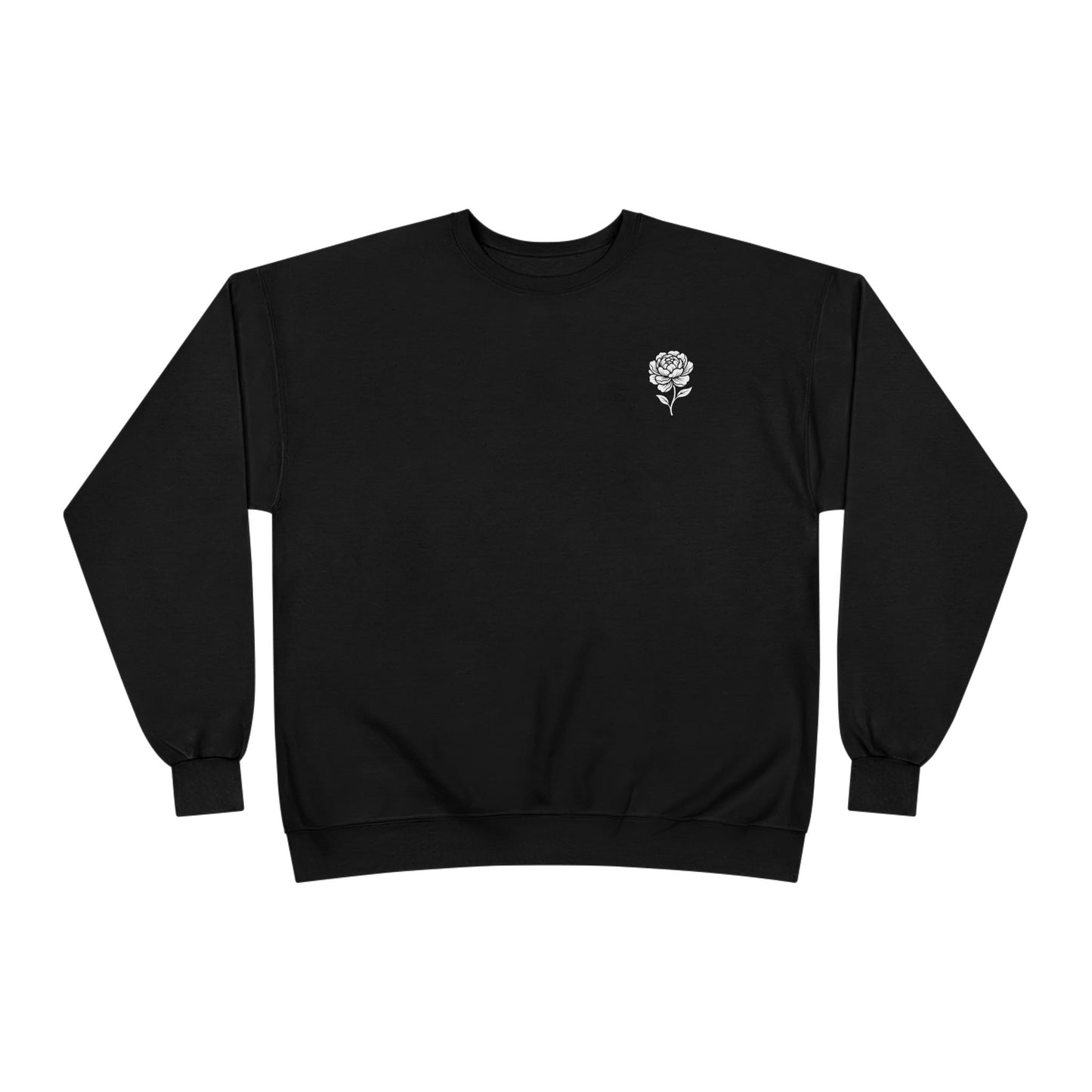 Fefe Rose Crest Crewneck Designer Sweatshirt — F.E.F.E. Apparel Co. Vintage Logo