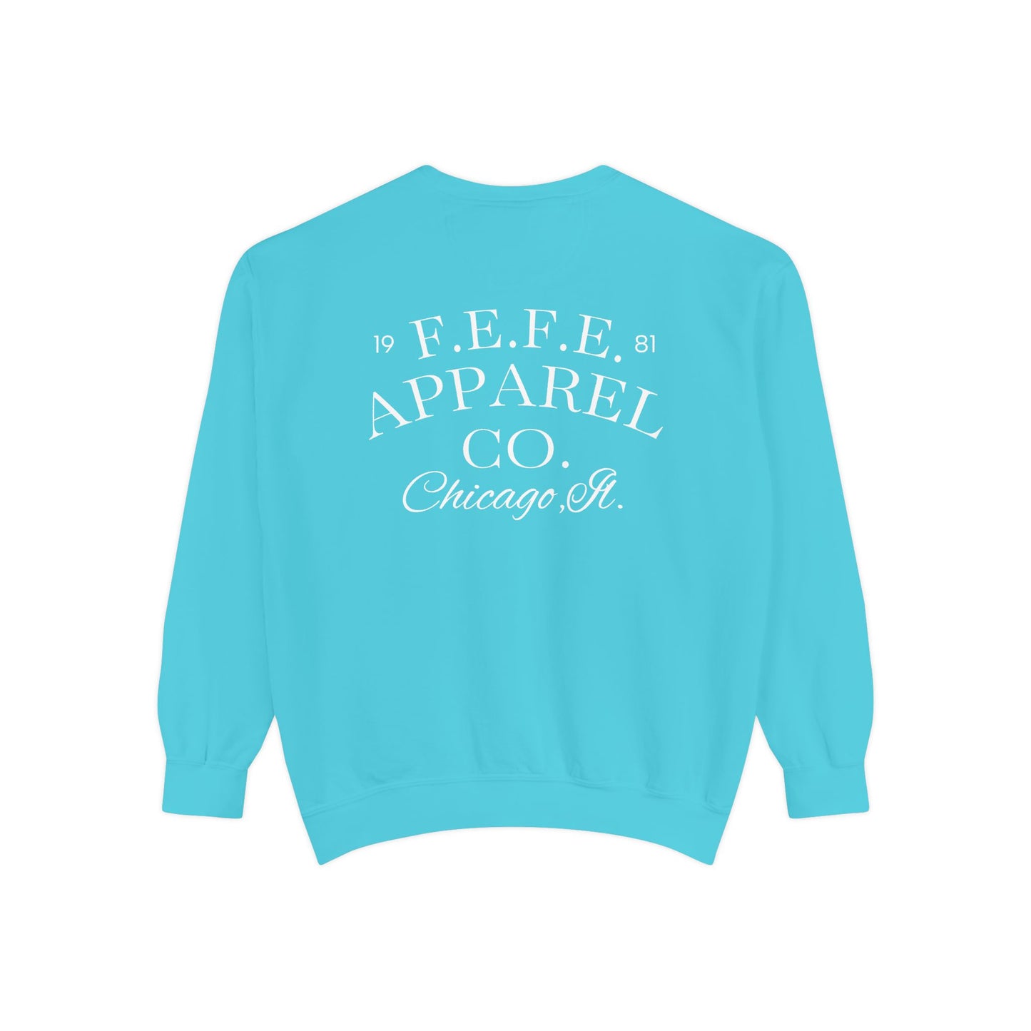 Fefe Classic Garment-Dyed  Designer Sweatshirt